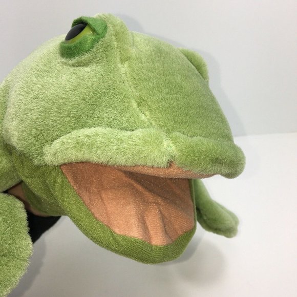 Gund Hand Puppet Frog Plush Green Stuffed Animal World Wildlife Fund WWF Froggy - Picture 9 of 12